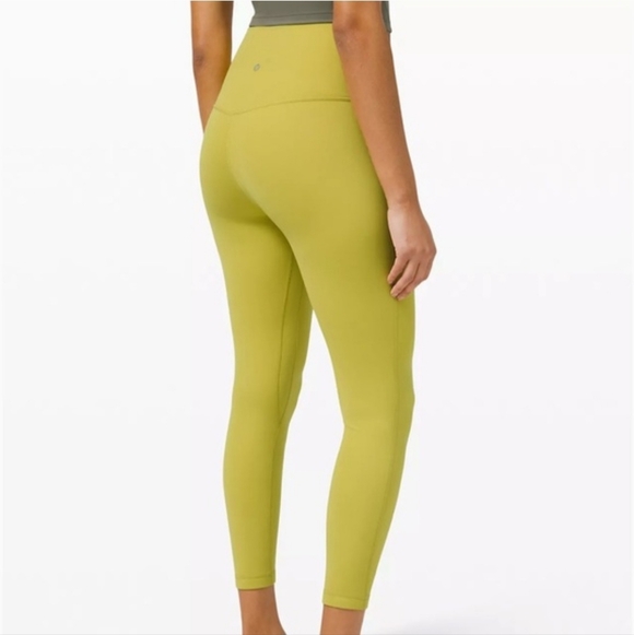lululemon athletica Pants - Lululemon Athletica Align High Rise Pant Leggings Chartreuse Yellow Green Size 4